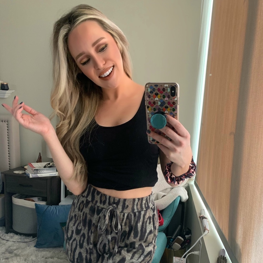 New Look by ASOS animal print joggers ✨